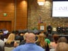 Keynote speaker, Dr. Cayanna Good, TCSG Assistant Commissioner for Adult Education, addresses the grads.