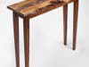 Wood & RIver Rock Console Table