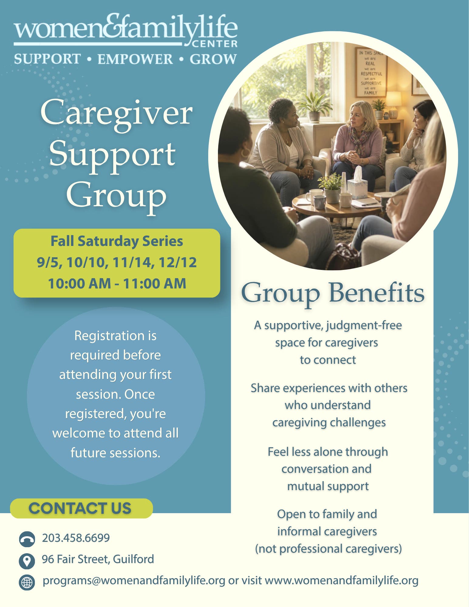 Caregiver Support Group Series