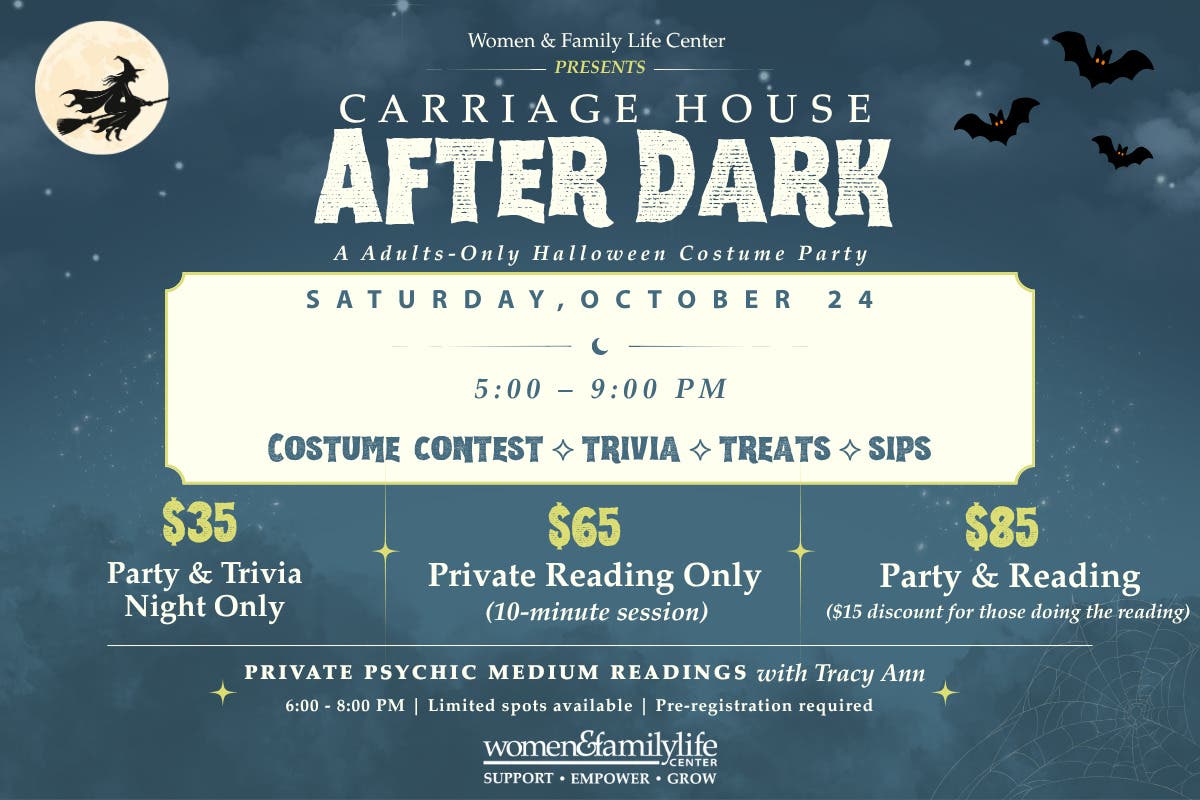 Carriage House After Dark: Costumes, Trivia & A Halloween Night Out for Adults