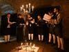 The Gesualdo Six and Fretwork celebrating Byrd’s Mass for 5 Voices in the crypt at St Martin's in the Field