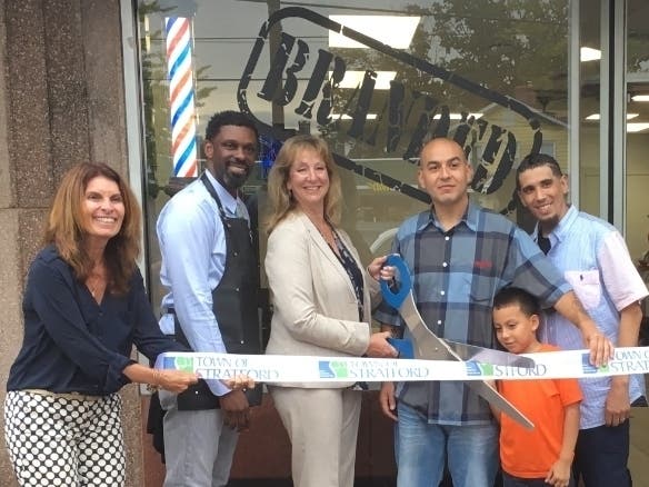 Branded barbershop hosted a ribbon cutting Sept. 26.