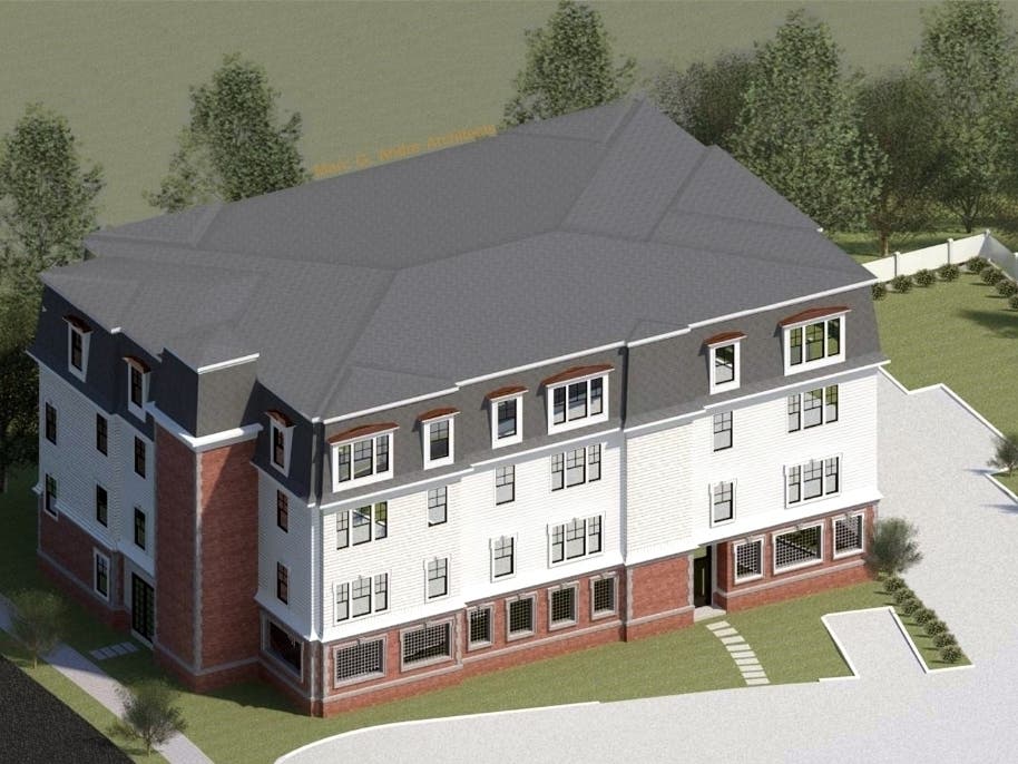 A three-story apartment building is planned for 15-21 Beacon View Drive.