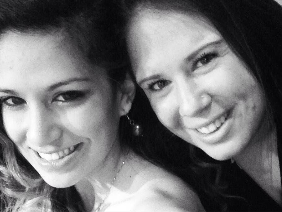 Giuliana Candiotti (left) and Amy Pavlik spent days stranded in Peru after the country closed its borders.