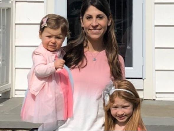 Nicole Bobko, mother to Hannah, 1, and Eliana, 5, won a $10,000 kitchen renovation.