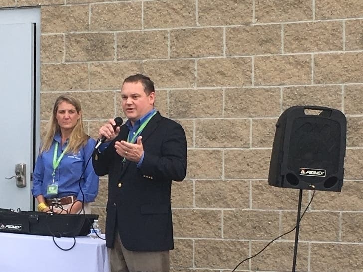 Kitchen Brains CEO Christian Koether attends a company event in 2019.