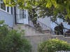 Fairfield firefighters respond to a blaze Wednesday on Shoreham Terrace.