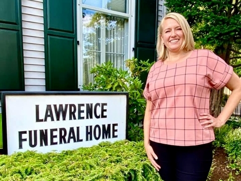 Erika Cueto will take over day-to-day operations at Lawrence Funeral Home.