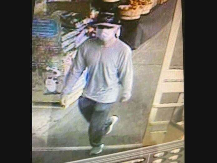 Police are seeking to identify a man and vehicle believed to be involved in several robberies.