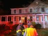 Fairfield firefighters respond Thursday to a house fire on Narrow Street.