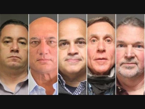 From left to right: Brian Carey, Emmet Hibson, Joe Michelangelo, Scott Bartlett and Robert Grabarek.