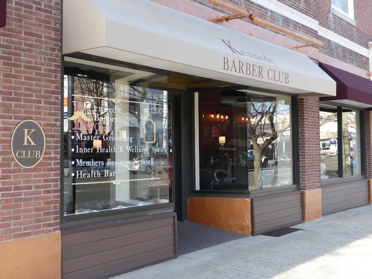 Kennedy's Barber Club and Spa will host a ribbon-cutting Friday.