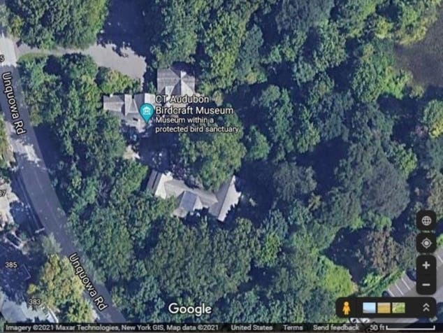 The Birdcraft Sanctuary is located at 314 Unquowa Road.