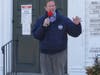U.S. Sen. Richard Blumenthal speaks at a Stop Asian Hate rally Saturday in Fairfield.