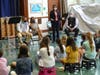 State Rep. Cristin McCarthy Vahey, D-133, addresses a class at Dwight Elementary.