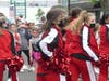 The Fairfield Warde High School dance team performs Monday, May 31, 2021, in the Fairfield Memorial Day Parade.