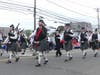 The Gaelic American Club Pipe Band marches Monday, May 31, 2021, in the Fairfield Memorial Day Parade.