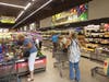 Customers shop at the Aldi store in Fairfield at its grand opening Thursday.