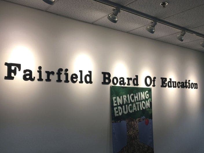 Fairfield police were called to a school board committee meeting Tuesday.