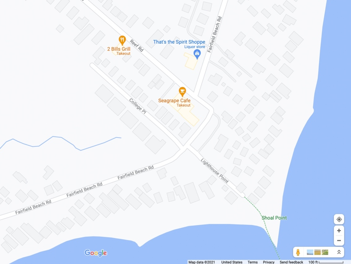 Fairfield's beach area was crowded with partiers Monday night, according to police.