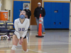 Olivia Leal gets in the action during Saturday's game.