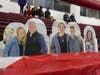 The Capalbo family was in Boston on Saturday, but organizers found a way for them to still attend the fundraiser game.