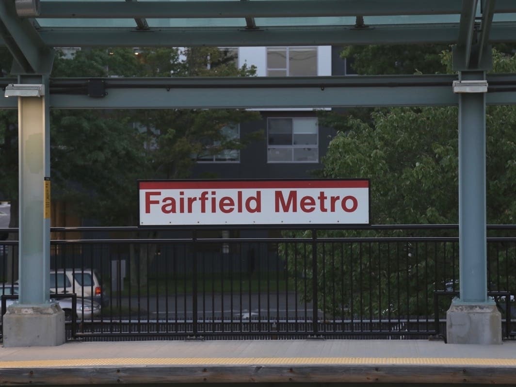A person was fatally struck Wednesday by a Metro-North train in Fairfield, police said.