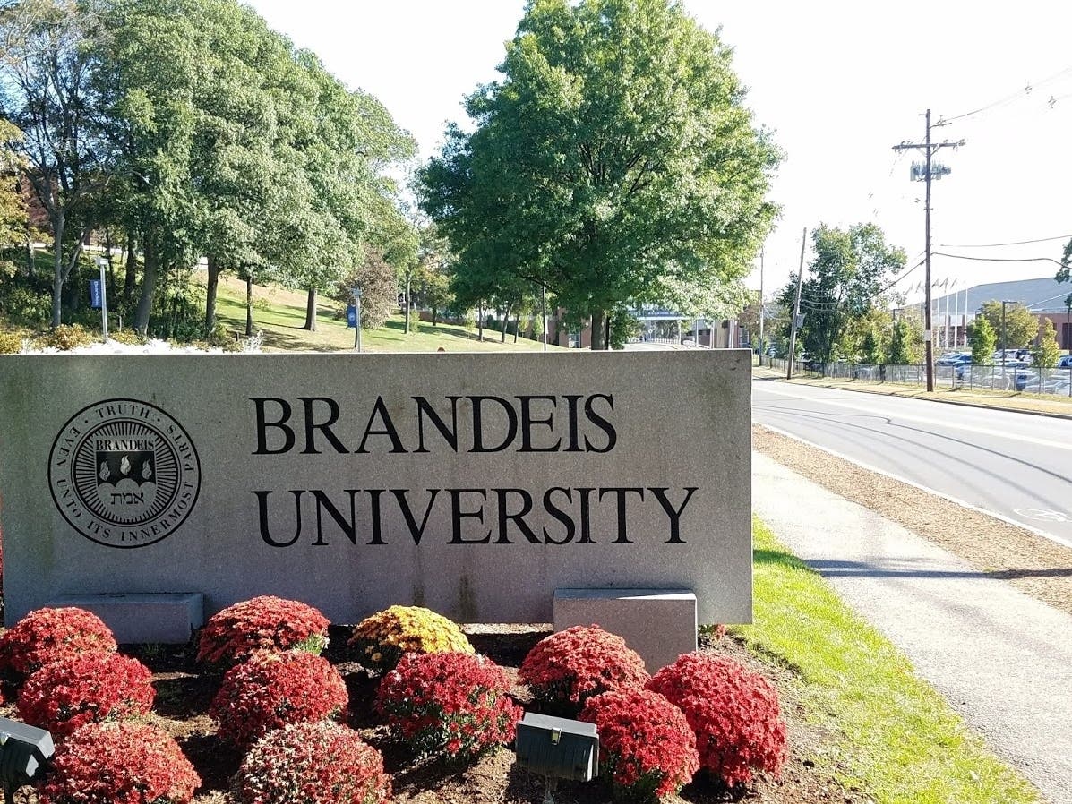 Nearly 30 Brandeis students were involved in a crash late Saturday, according to authorities.