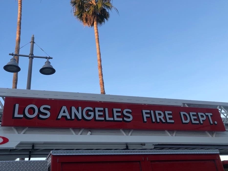 The fire department responded to a plane crash Saturday.