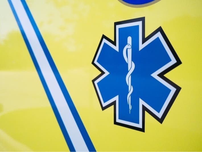 A man died and two teens were hurt by a grenade Saturday, police said.