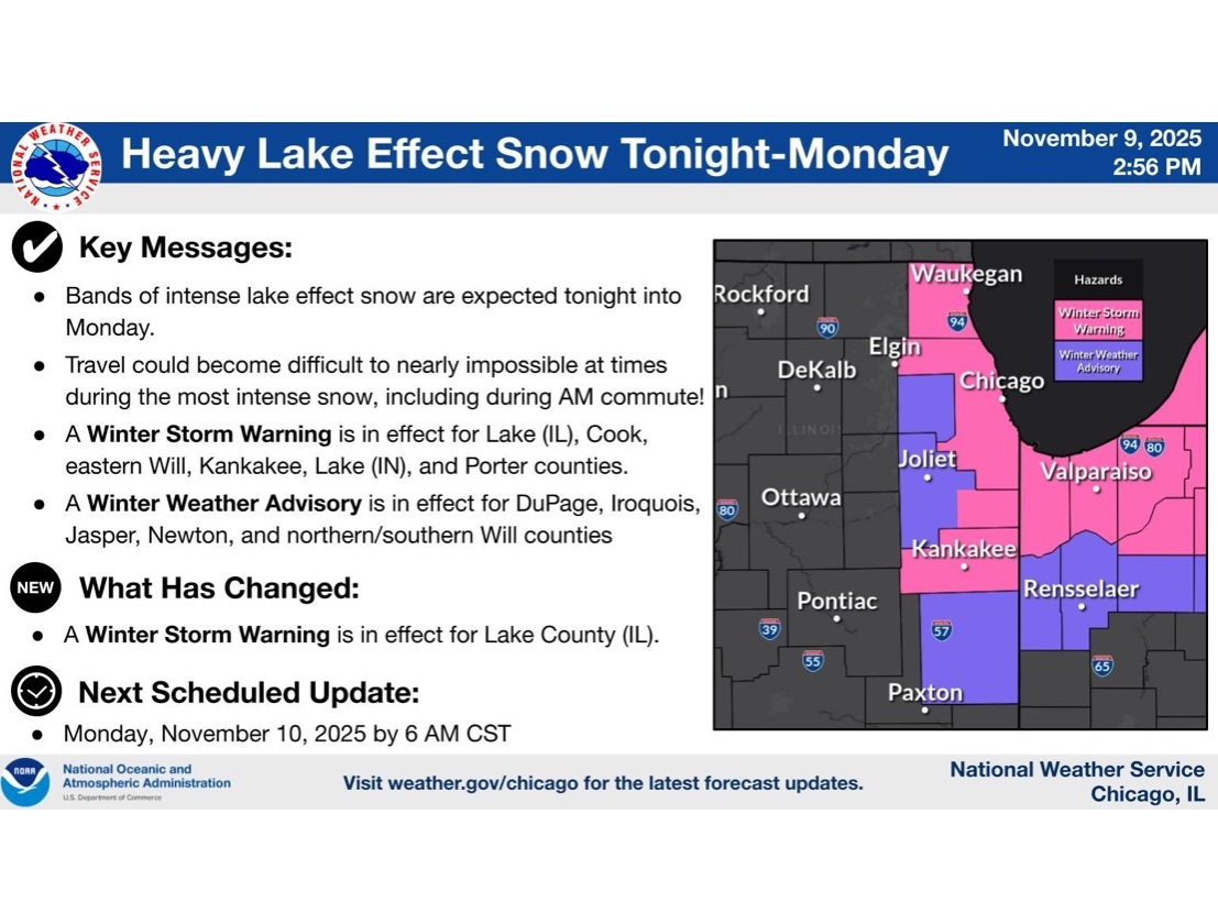 18 Inches Of Snow Possible In Some Parts Of Chicago Area Overnight ...