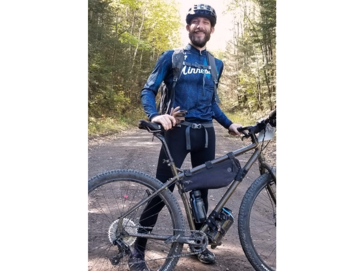 This undated photo provided by Michael Pretti shows Alex J. Pretti, the man who was shot by a federal officer in Minneapolis on Saturday, Jan. 24, 2026.