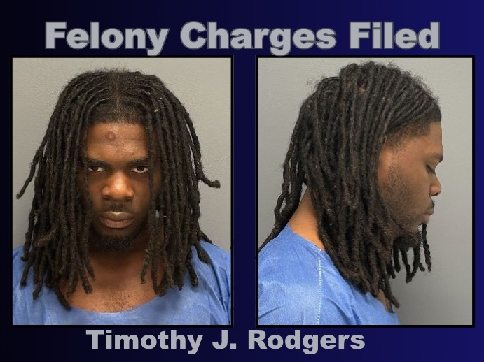 Timothy J. Rodgers, 22, of DeKalb, is now charged with aggravated robbery, robbery, unlawful possession of a weapon by a felon and aggravated unlawful use of a weapon in addition to previous charges of armed robbery and armed violence, police said.