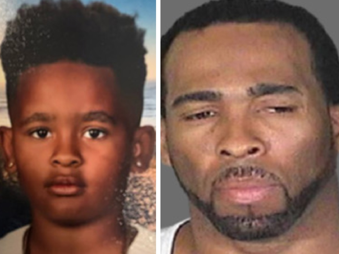 King Darius Lozada was last seen around 6:50 p.m. Tuesday in an alley near Arizona Avenue and Berkeley Street with his father, 55-year-old Darius Clay Jackson, according to police.