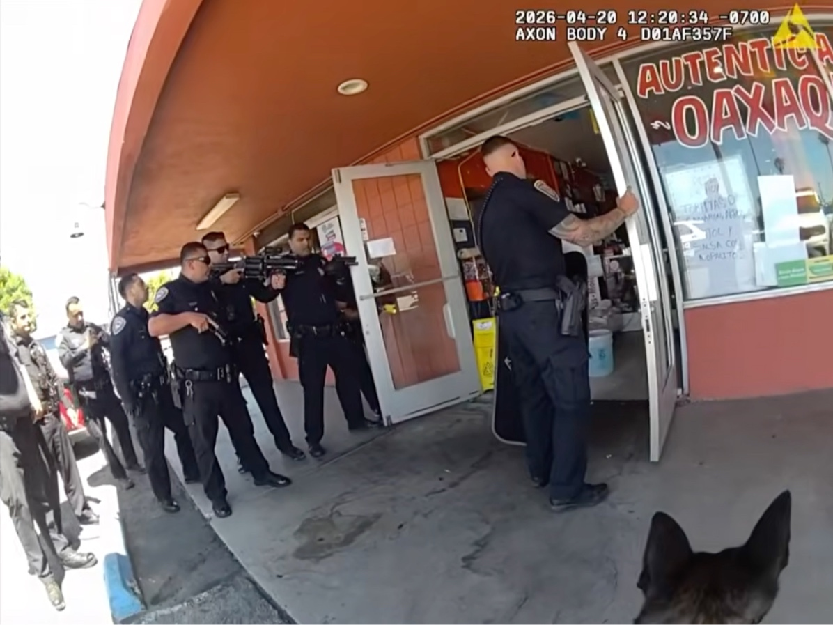 Officers responded shortly after noon on April 20 to Restaurant El Fortin in the 5000 block of Saviers Road, police said.