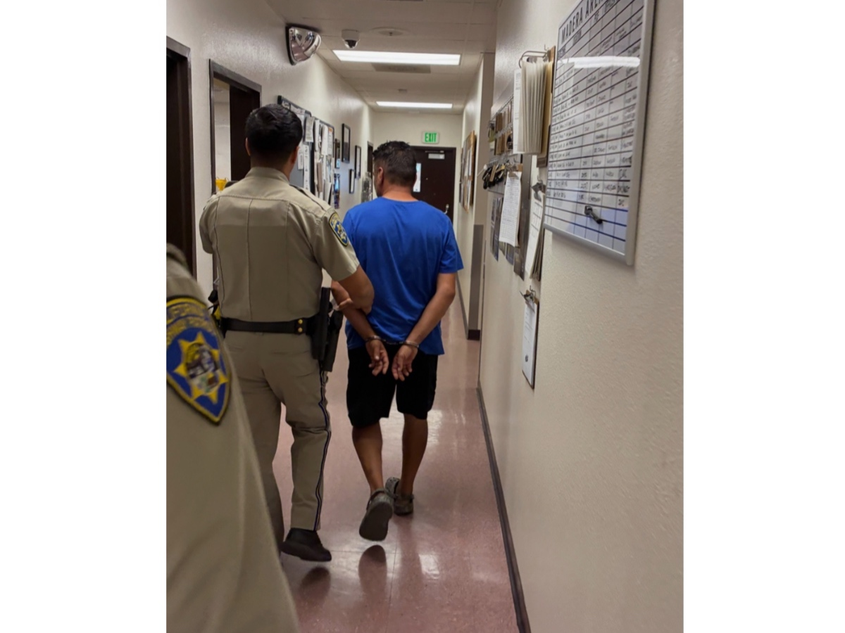 The man arrived at the patrol’s Madera office on Tuesday morning, according to the agency.