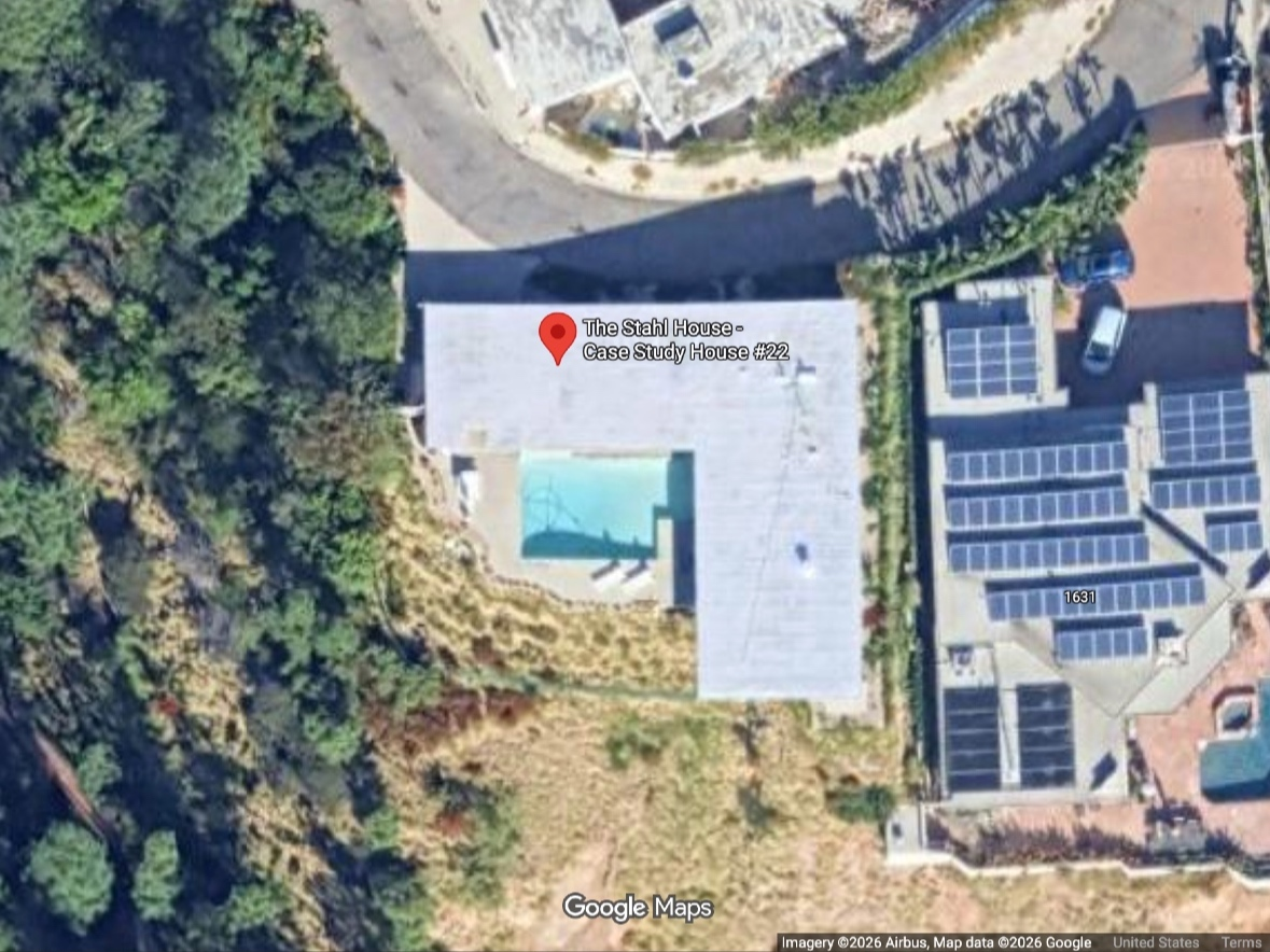 Built into a cliff, the 1959 two-bedroom home’s sweeping panoramic views of the city were famously photographed in 1960 by Julius Shulman, the property’s Zillow listing noted.
