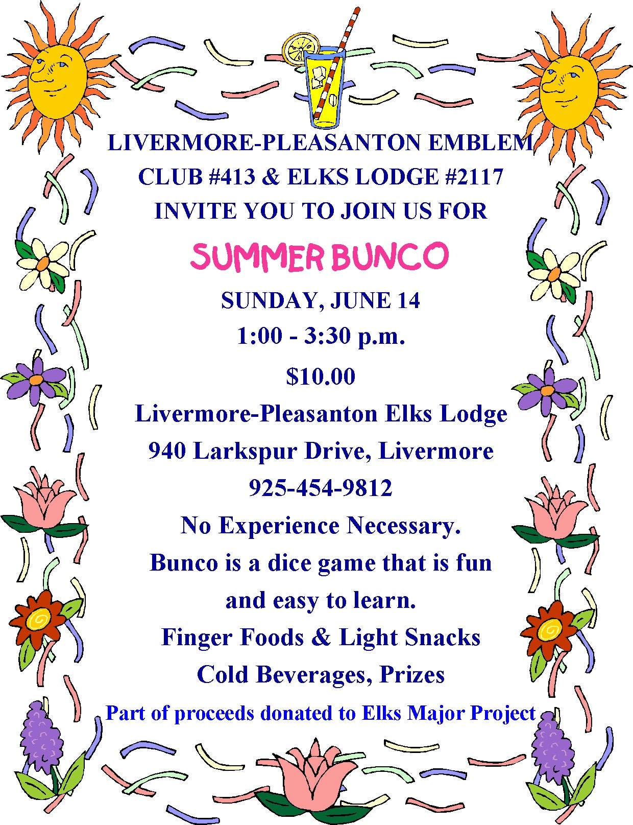 Summer Bunco
