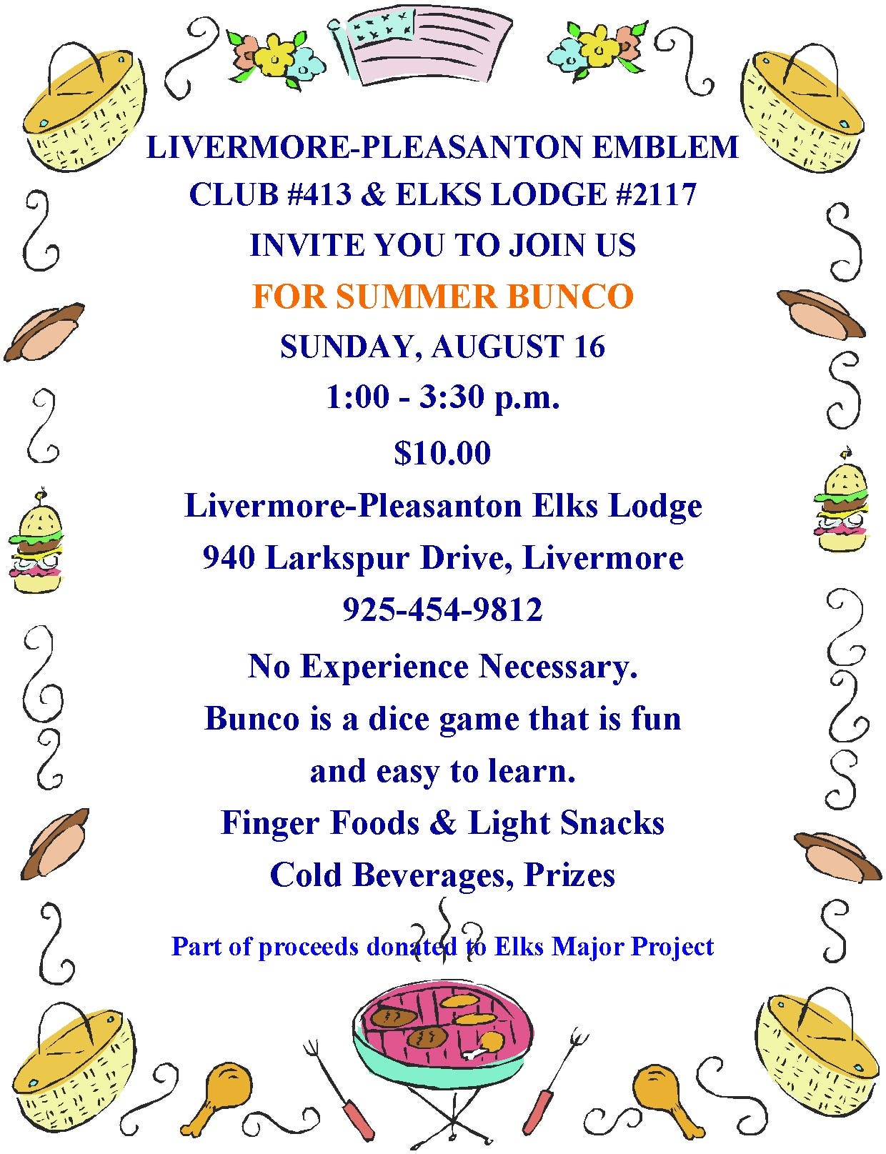 Summer Bunco