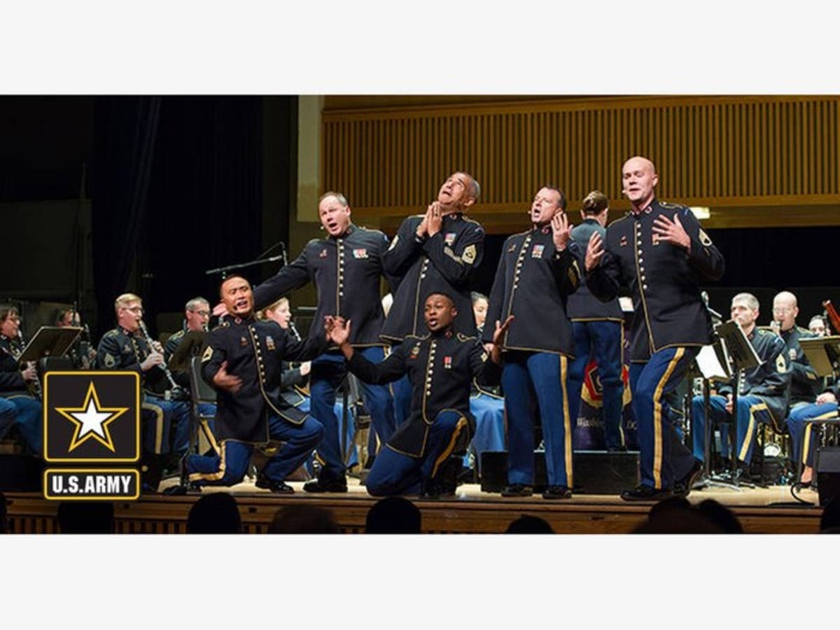 The U.S. Army Field Band and Soldiers’ Chorus will perform in Collingswood March 14.