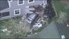 An SUV crashed into a Burlington County home Monday morning, according to published reports.