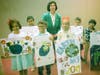 The winners of the Recycling Poster contest were recently recognized by council.