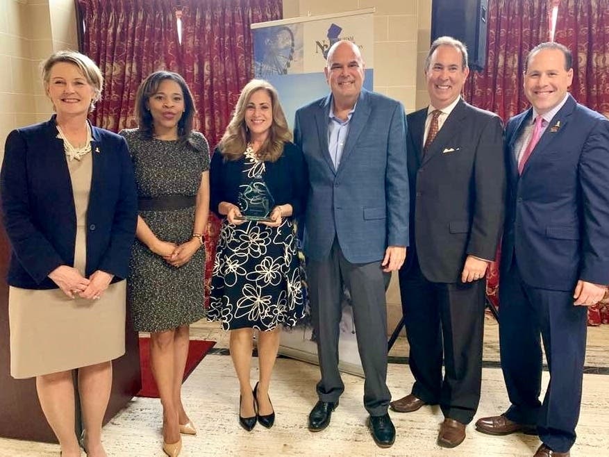 The Partnership for Haddonfield and Suasion Communications were recognized for their efforts to promote the Downtown.