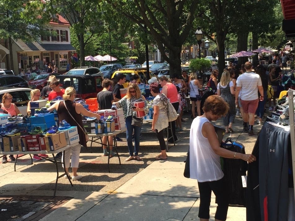 Haddonfield will kick off August with its annual sidewalk sale
