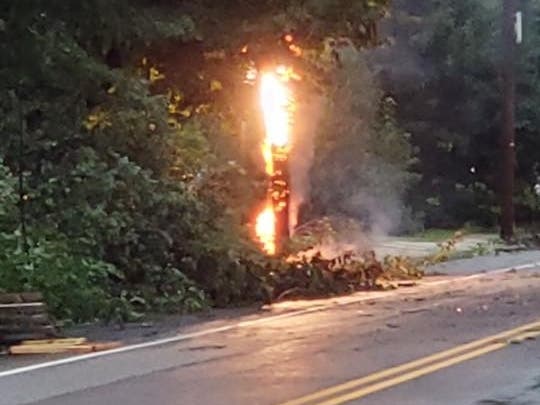 Monday's severe storms brought a path of destruction to South Jersey.