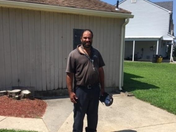 Lamar Harris is a disabled man in danger of losing his Gloucester Township home.