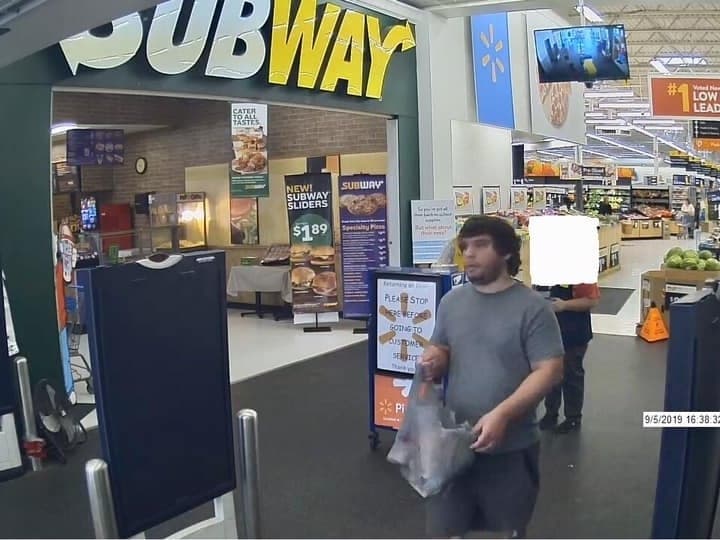 A 31-year-old Blackwood man has been arrested for inappropriately touching a 10-year-old girl at Walmart this weekend.