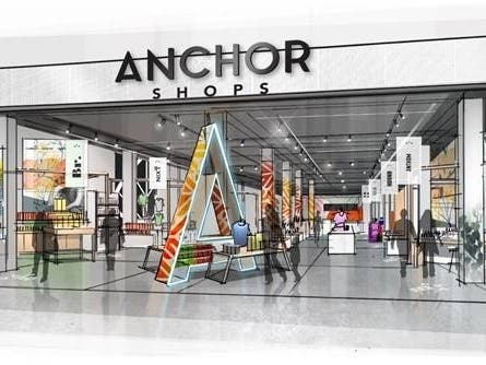 Anchor Shops offers online distributors a brick-and-mortar location, so they can compete with legacy retailers. 