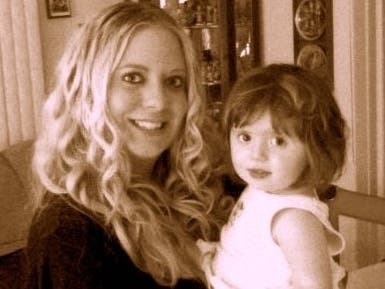 Hayley Steinberg and her energetic 7-year-old daughter. Steinberg was murdered by a Camden couple last week.