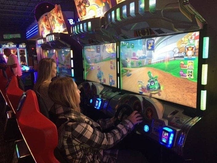 A new date has been set for the opening of Dave & Buster's at the Gloucester Premium Outlets. It is still slated for the spring.